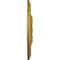Ekena Millwork Tomango Egg & Dart Medallion (Canopies up to 6 3/4"), 27 7/8"OD x 3 7/8"ID x 2 1/2"P, Pharaohs Gold CM27TOPGS - alternate 4